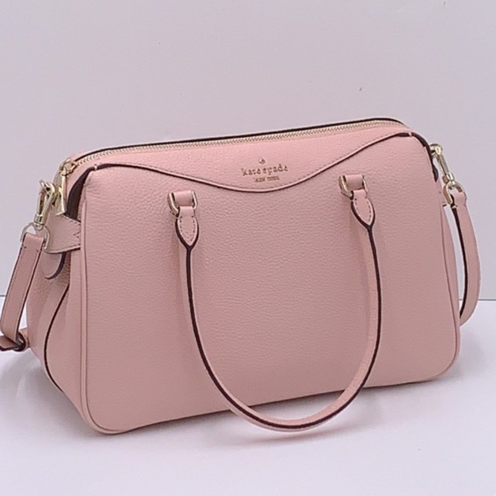 Kate Spade Mimi Satchel Rose Smoke - Picture 7 of 16